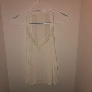 Woman’s American eagle lace tank